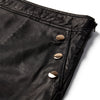 Depeche leather wear Kenya underknee leather skirt Skirts 099 Black (Nero)