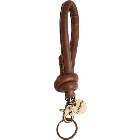 DEPECHE Keyhanger in soft leather and metal Accessories 221 Chesterfield