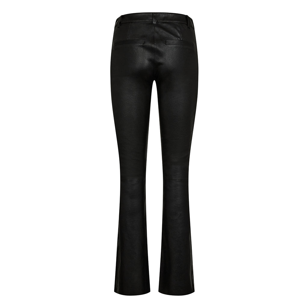 Depeche leather wear Kiri Boot Cut Leather Pants Pants 099 Black