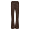 Depeche leather wear Kiri Boot Cut Leather Pants Pants 173 Chestnut