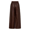 Depeche leather wear Lauren MW Full Length Leather Pants Pants 106 Coffee
