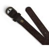 DEPECHE Leather belt Belts 033 Mocca