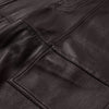 Depeche leather wear Leather bermuda shorts (HW) Shorts 008 Chocolate