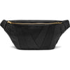 DEPECHE Leather bumbag in soft and nice quality Bumbag 099 Black (Nero)