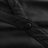 Depeche leather wear Long shirt/dress in lovely and soft leather quality Dresses 099 Black (Nero)