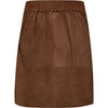Depeche leather wear Lorina suede skirt Skirt 311 Wood