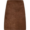 Depeche leather wear Lorina suede skirt Skirt 311 Wood