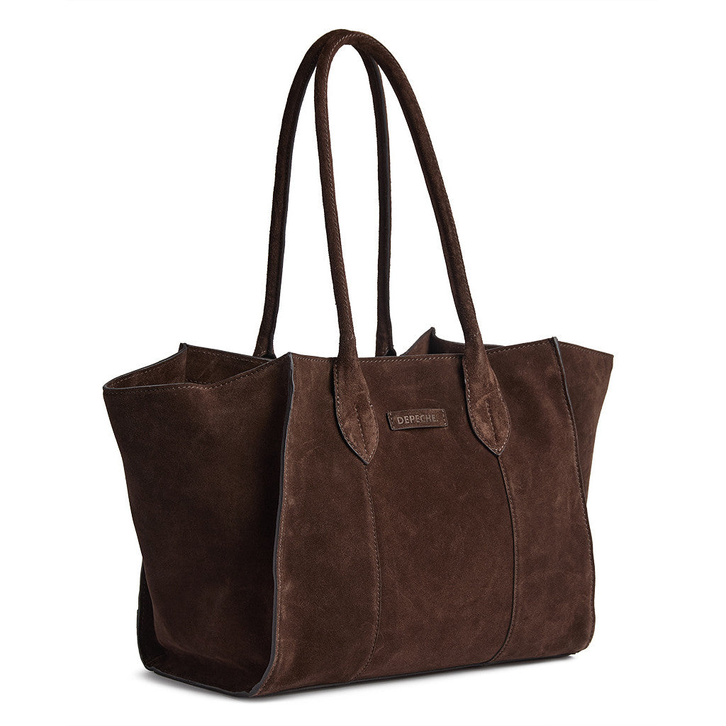 DEPECHE Madrid Handbag Shoulderbag / Handbag 008 Chocolate