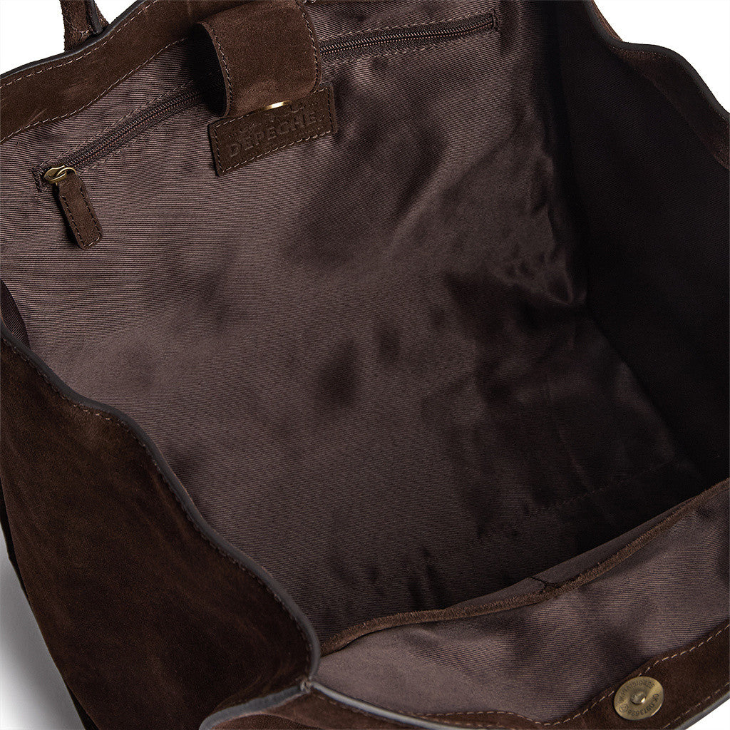 DEPECHE Madrid Handbag Shoulderbag / Handbag 008 Chocolate