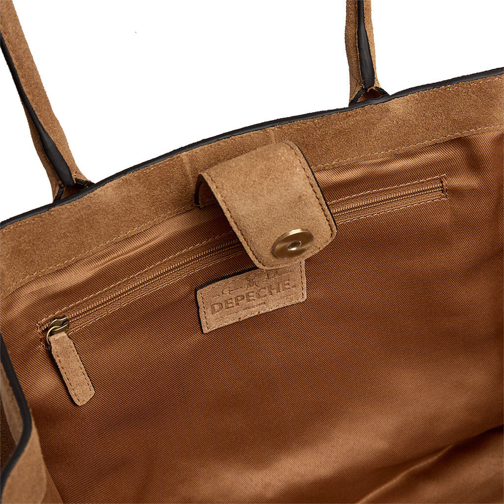 DEPECHE Madrid Handbag Shoulderbag / Handbag 196 Dark tan