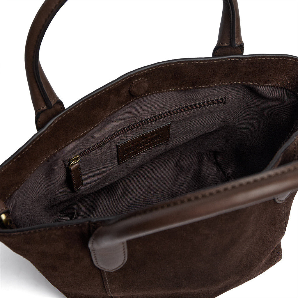 DEPECHE Madrid Handbag Shoulderbag / Handbag 008 Chocolate