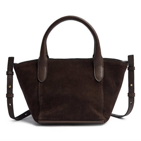 DEPECHE Madrid Handbag Shoulderbag / Handbag 008 Chocolate