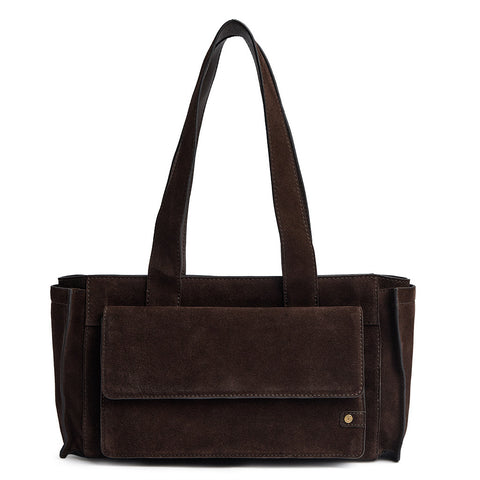 DEPECHE Madrid Shoulderbag Shoulderbag / Handbag 008 Chocolate