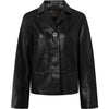 Depeche leather wear Manna leather jacket Jackets 099 Black (Nero)