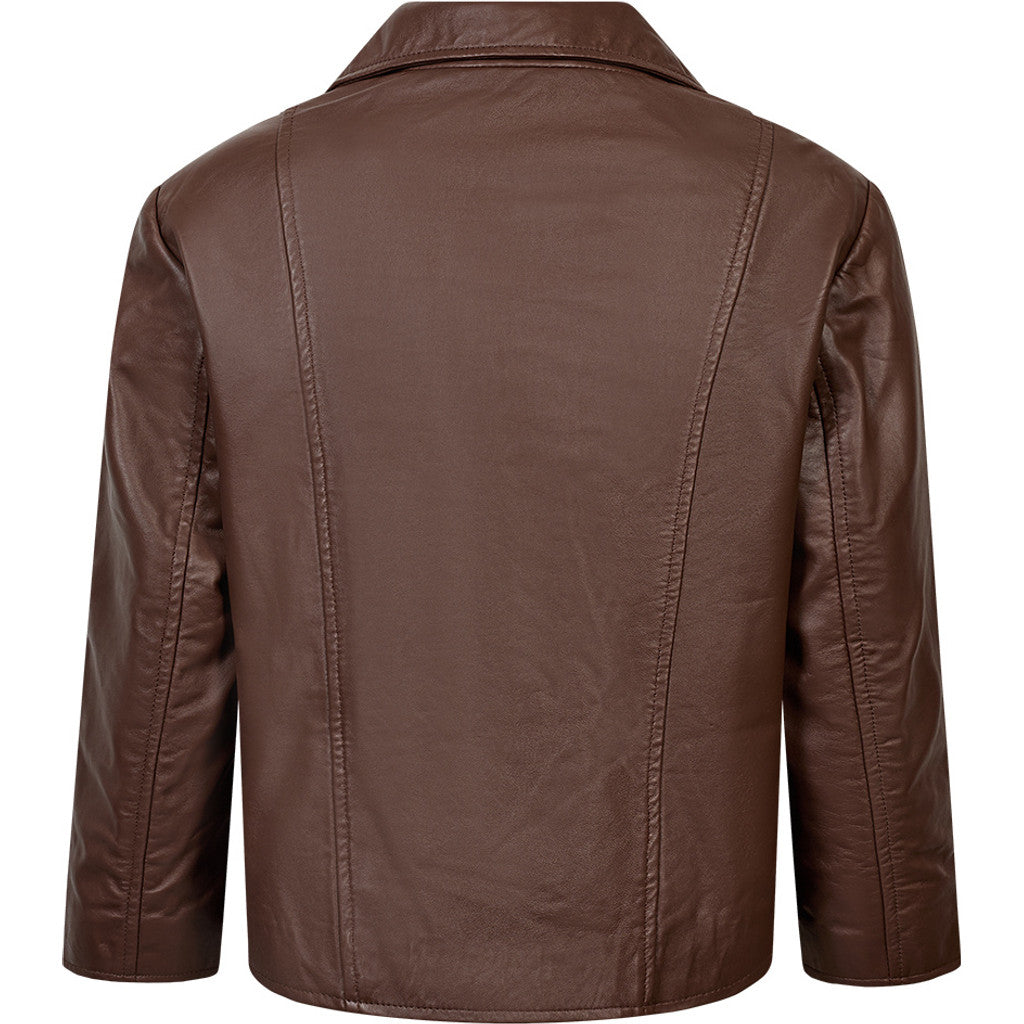 Depeche leather wear Margo leather jacket Jacket 106 Coffee
