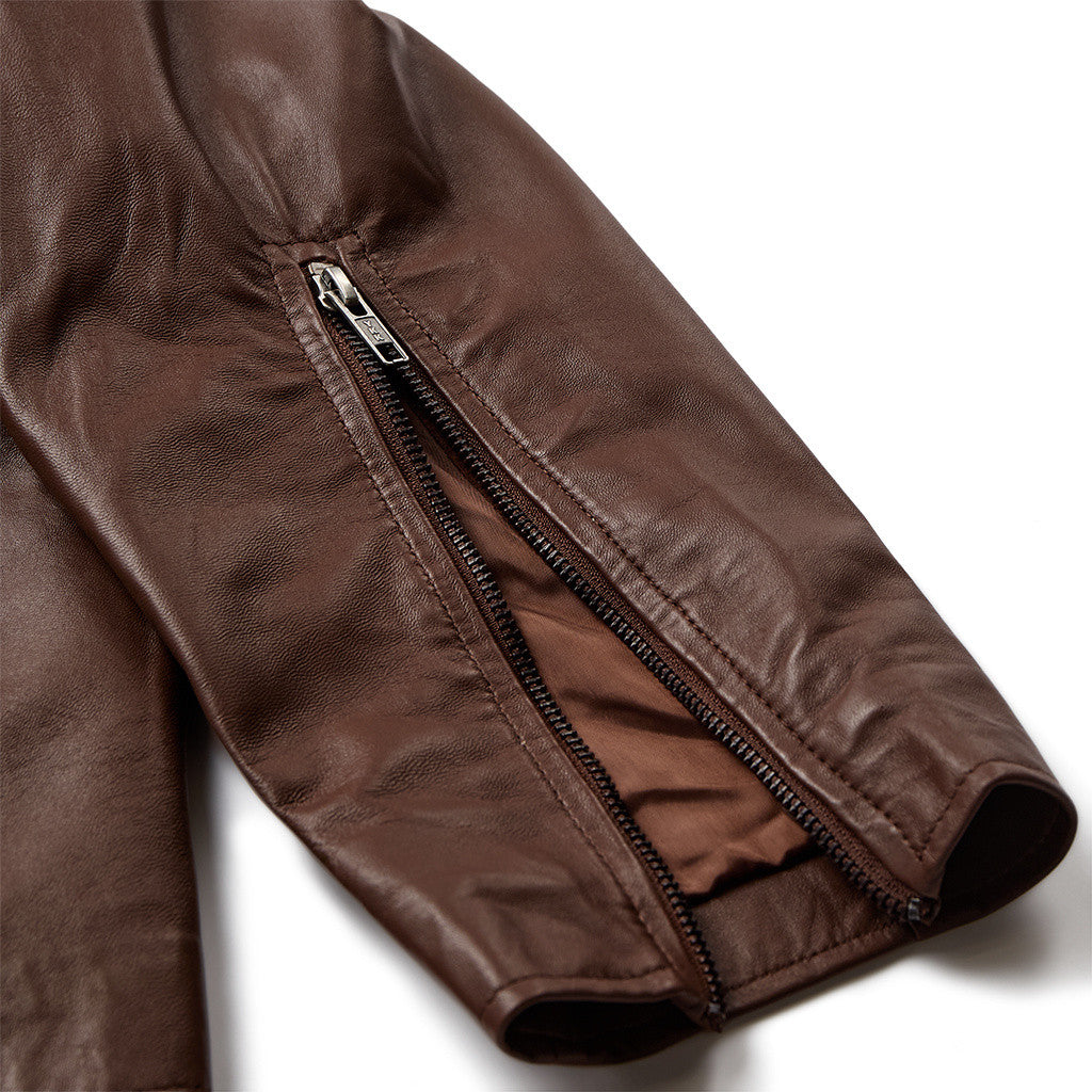 Depeche leather wear Margo leather jacket Jacket 106 Coffee