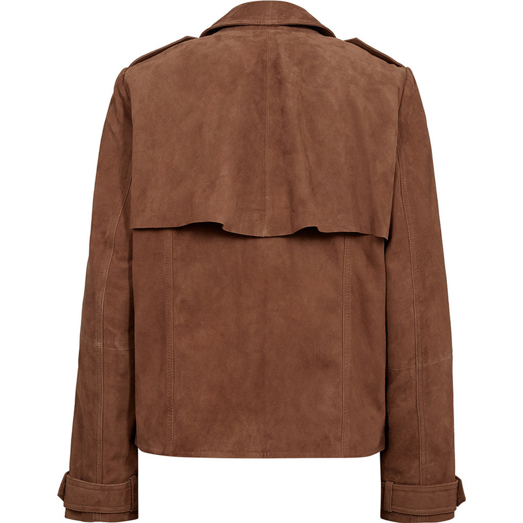 Depeche leather wear May suede jacket Jackets 311 Wood