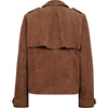 Depeche leather wear May suede jacket Jacket 311 Wood