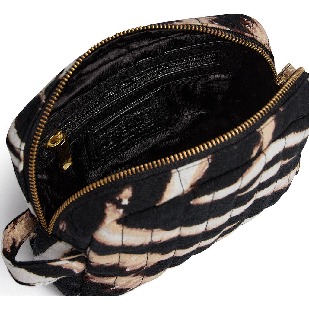 DEPECHE Large printed cosmetic bag Accessories 080 Zebra