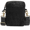 DEPECHE Mobile bag decorated with weaving Mobilebag 099 Black (Nero)