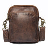 DEPECHE Mobile bag in delicious leather quality Mobilebag 068 Winter brown