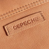 DEPECHE Mobile bag in soft leather Mobilebag 014 Cognac