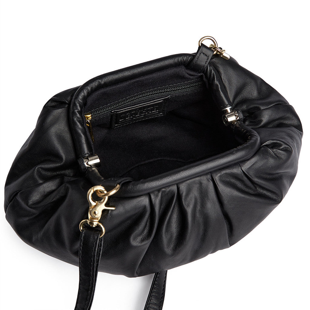 DEPECHE Munich leather clutch Small bag / Clutch 099 Black