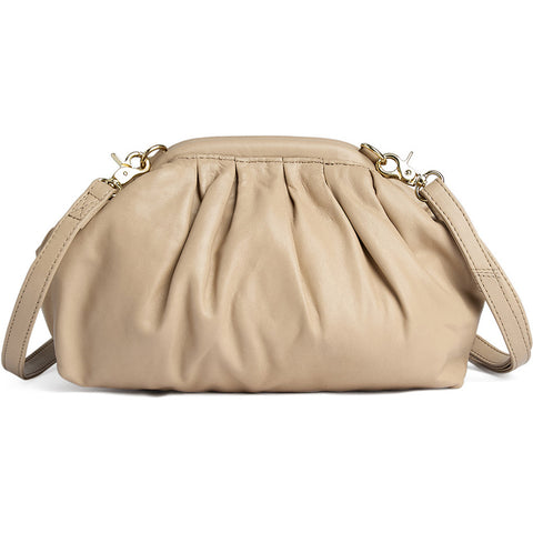DEPECHE Munich leather clutch Small bag / Clutch 202 Vanilla