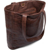 DEPECHE Musthave shopper leatherbag Shopper 068 Winter brown