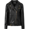 Depeche leather wear Nana leather biker jacket in nice and soft quality Jackets 099 Black (Nero)