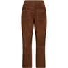 Depeche leather wear Naomi HW suede 7/8 length Pants 014 Cognac