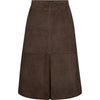 Depeche leather wear Naomi midi suede skirt Skirts 217 Deer