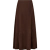 Depeche leather wear Naomi suede skirt Skirts 067 Dusty brown