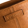 DEPECHE Raw and nice crossbody bag in soft leather Cross over 014 Cognac