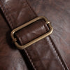 DEPECHE Raw and nice crossbody bag in soft leather Cross over 068 Winter brown