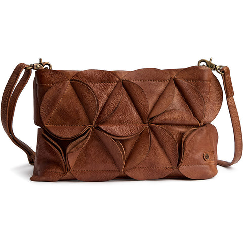 Mobile bag in delicious leather quality / 15818 - Gold