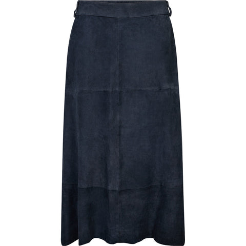 Depeche leather wear Rosie suede skirt Skirt 031 Ocean