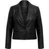 Depeche leather wear Sasi Leather Blazer Blazer 099 Black