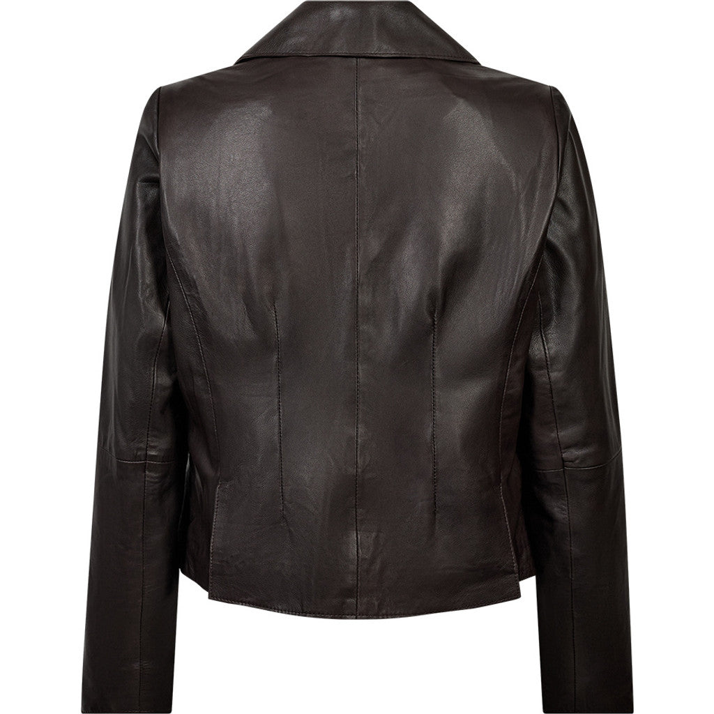Depeche leather wear Savanna leather blazer Blazer 008 Chocolate