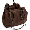 DEPECHE Beautiful suede shopper Shopper 008 Chocolate