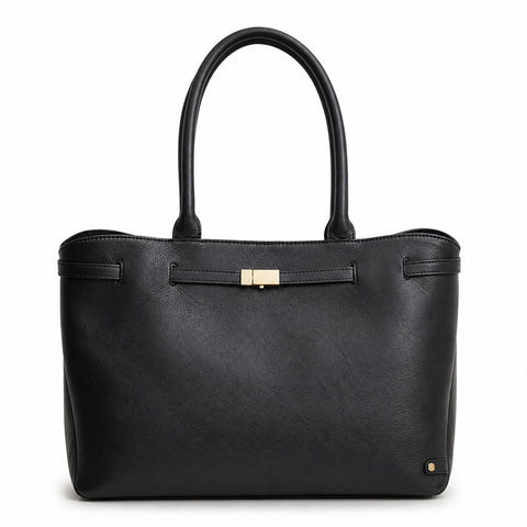 DEPECHE Shopper/work bag Shopper 099 Black