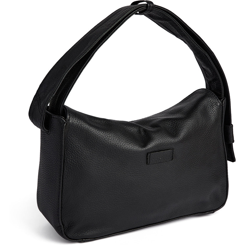 DEPECHE Shoulderbag with leopard lining Shoulderbag / Handbag 099 Black (Nero)