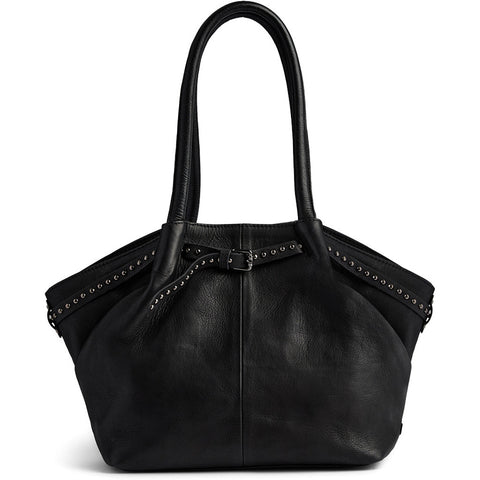 DEPECHE Shoulderbag with studs Shoulderbag / Handbag 099 Black (Nero)