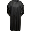 Depeche leather wear Skylar Fringes dress Dress 099 Black
