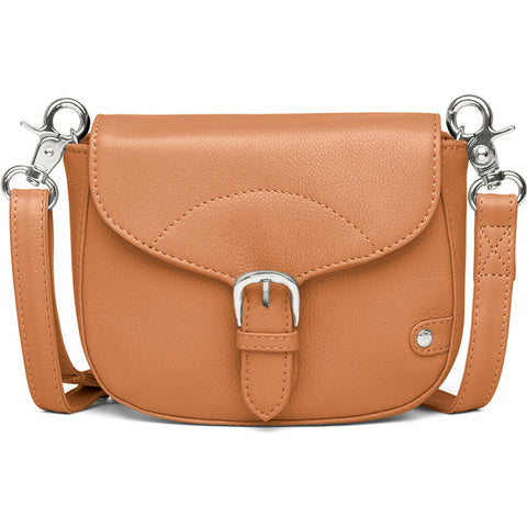 DEPECHE Small bag in stylish design Small bag / Clutch 014 Cognac