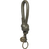 DEPECHE Keyhanger in soft leather and metal Accessories 049 Army Green