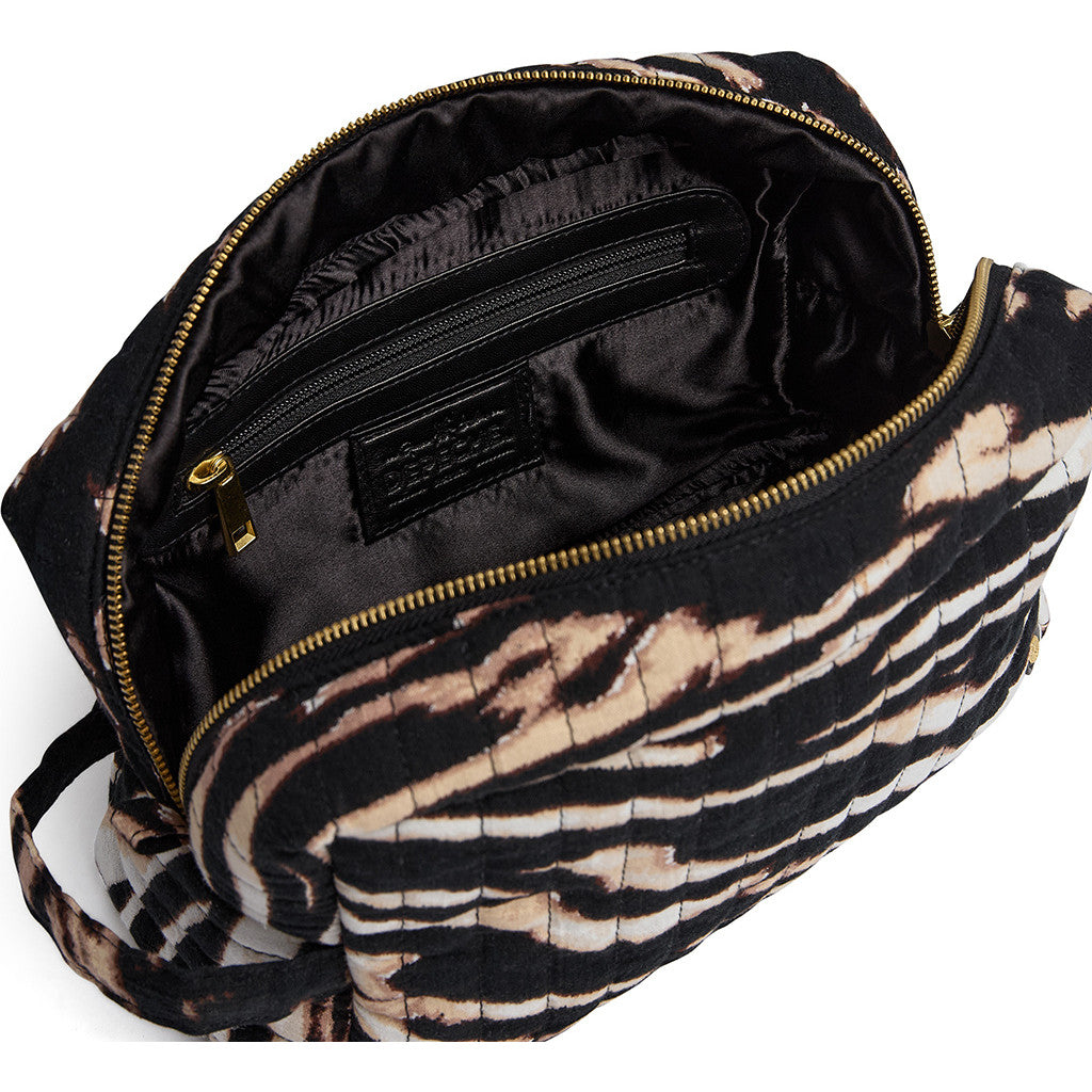 DEPECHE Small printed cosmetic bag Accessories 080 Zebra