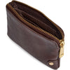 DEPECHE Small purse in soft leather Purse / Credit card holder 106 Coffee