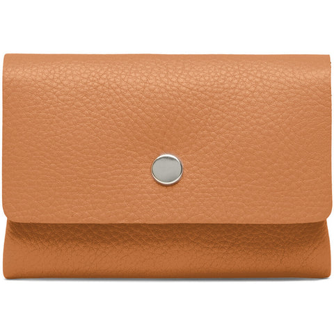 DEPECHE Wallet/credit card holder in soft leather Purse / Credit card holder 014 Cognac