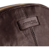 DEPECHE Soft and spacious leather cosmetic bag Accessories 258 Winter Brown / Brass